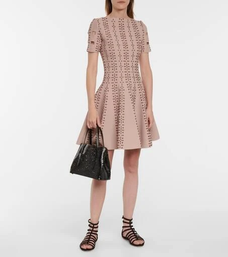Alaïa Le Mina 25 Vienne Wave leather tote bag 5