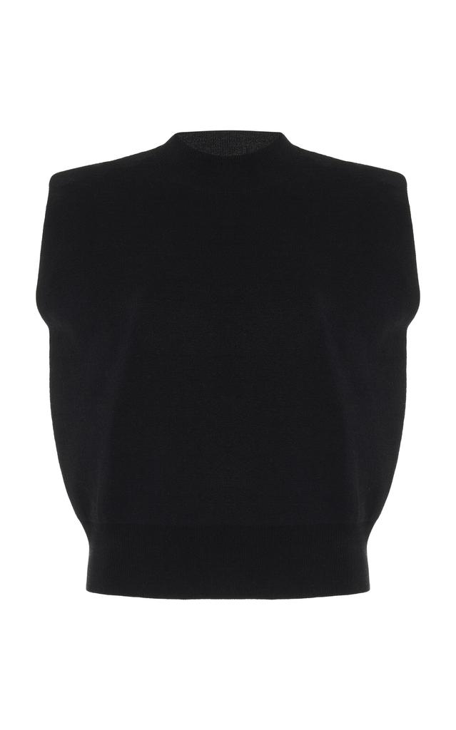 Favorite Daughter Favorite Daughter - Knit Mock-Neck Top - Black - L - Moda Operandi