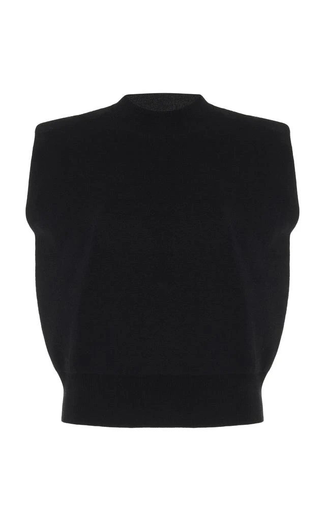 Favorite Daughter Favorite Daughter - Knit Mock-Neck Top - Black - S - Moda Operandi 1