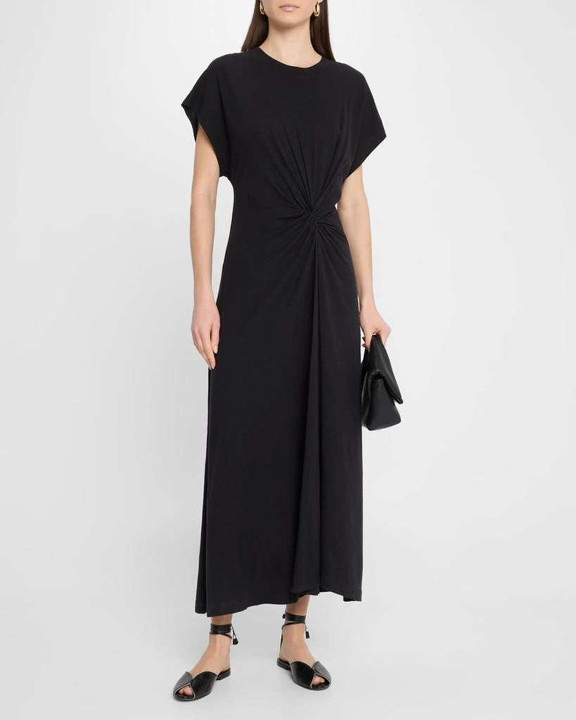 linen winter dresses Linen Balloon Dress "Suzanna"