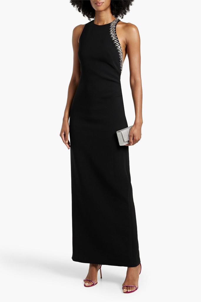 A.L.C. Sklyer cutout crystal-embellished ponte maxi dress