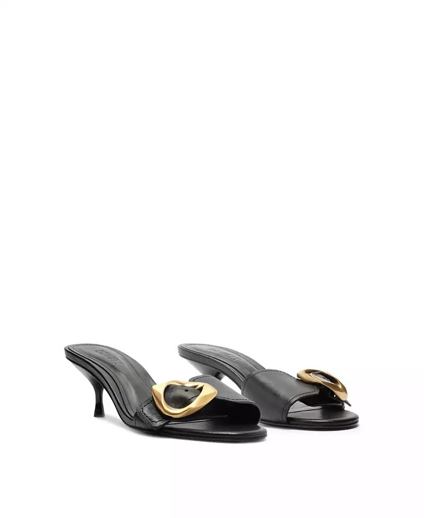 Schutz Women
s Olga Kitten Heel Sandals 11