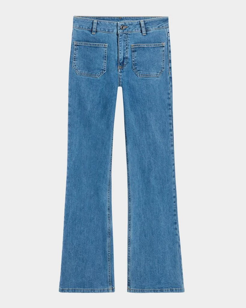 VANESSA BRUNO High-Rise Denim Jeans 1