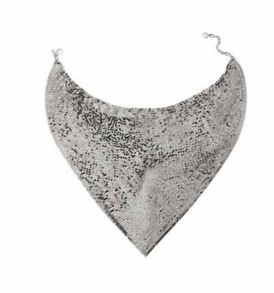 Whiting & Davis Whiting & Davis - Turner Mesh Bib Necklace