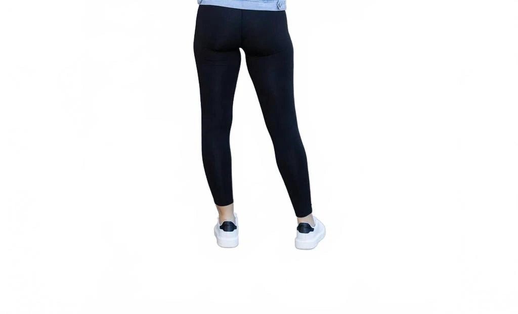 Julia Rose Jacqueline High-Waisted Laser Cutout Leggings In Black 2