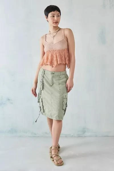 BDG BDG Strappy Utility Awkward Midi Skirt 1
