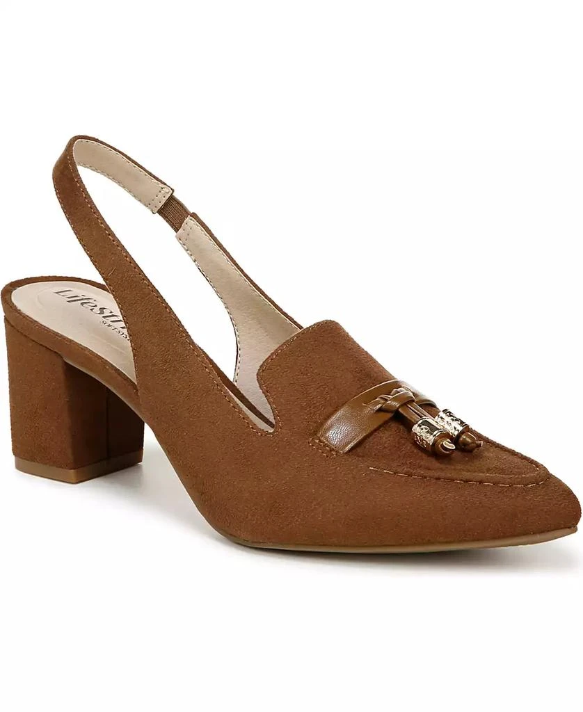 LifeStride Audrey Slingback Tassel Pumps 1