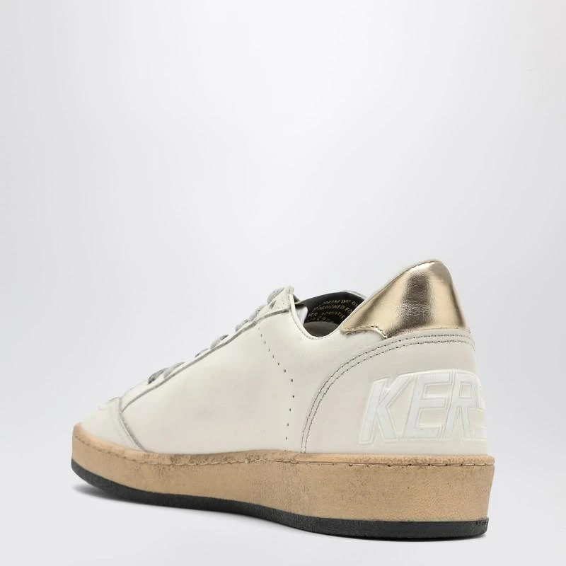 Golden Goose Ballstar milk/gold low trainer 4