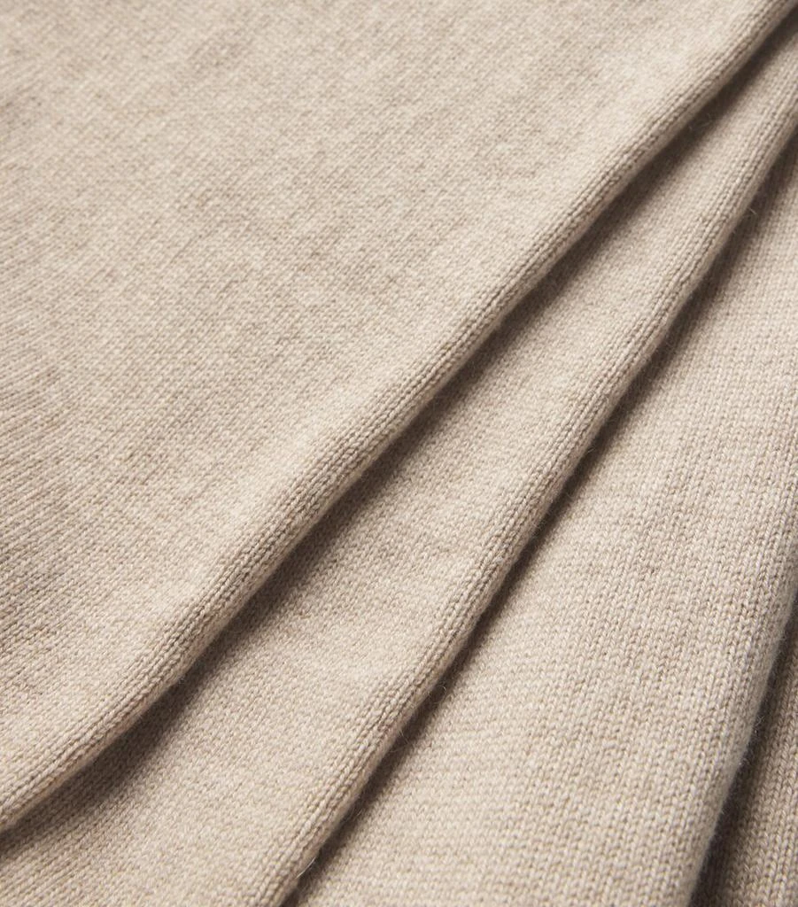 Harrods Cashmere Wide-Leg Sweatpants 5