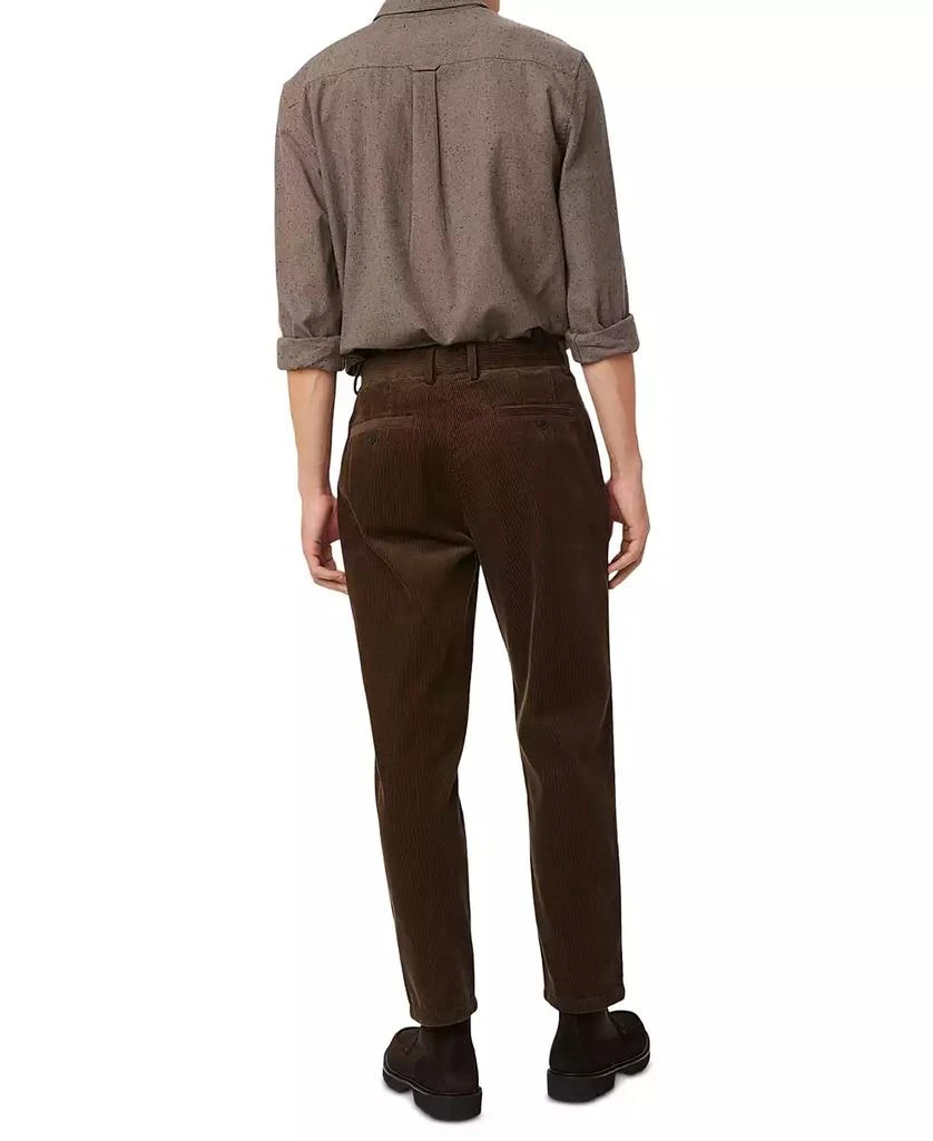 Frank And Oak Men's Jamie Tapered-Fit Pleated Corduroy Pants 3