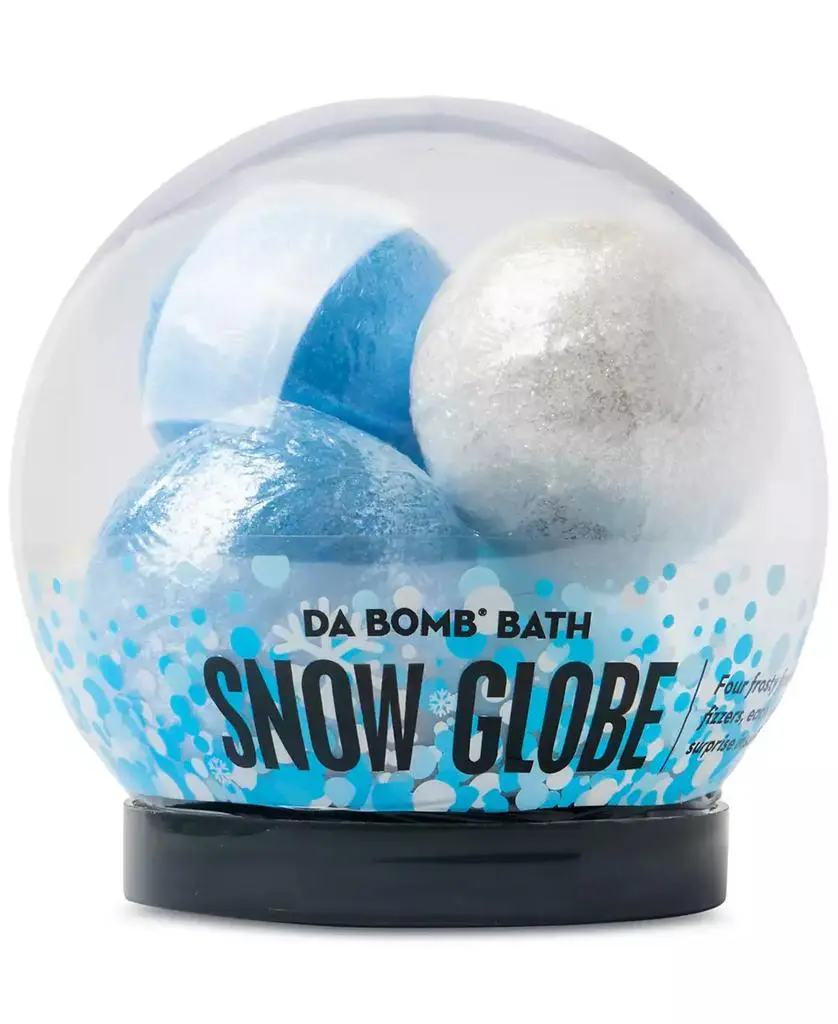 Da Bomb 4-Pc. Snow Globe Mini Bath Bomb Set