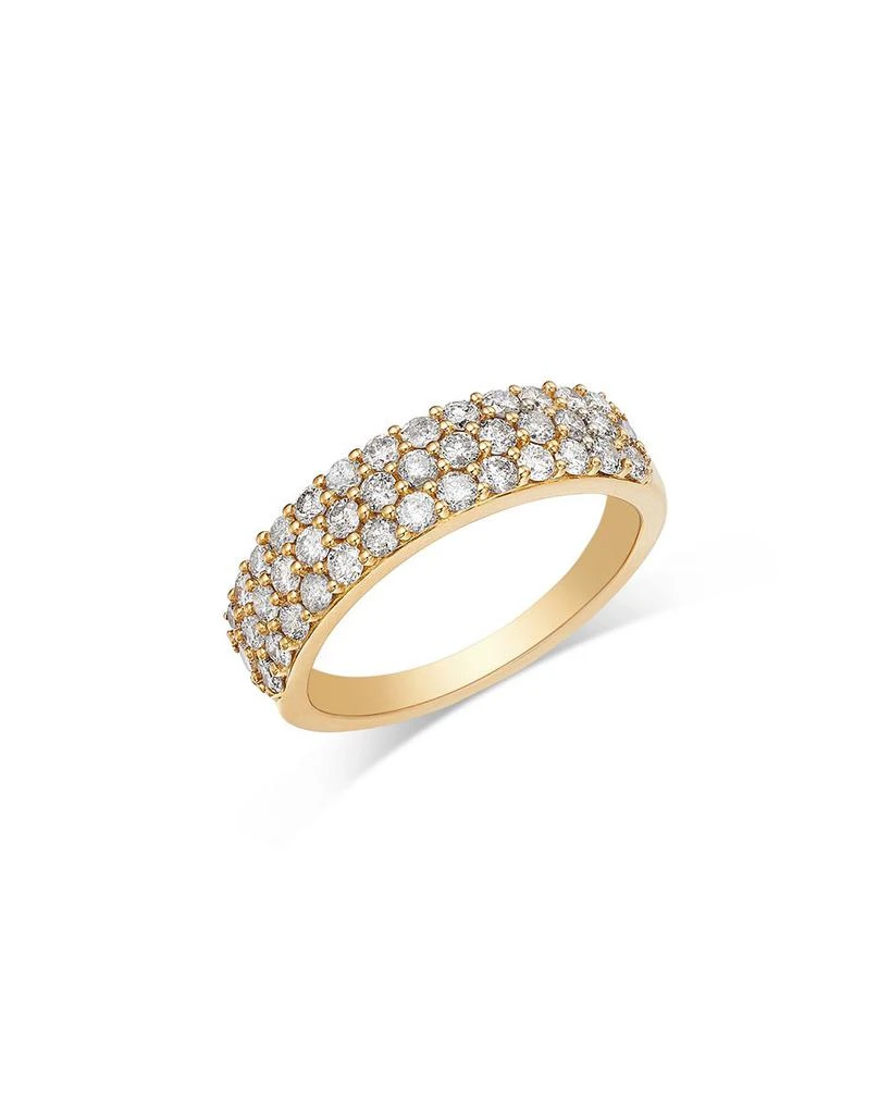 Bloomingdale
s Fine Collection Diamond Multi-Row Ring in 14K Yellow Gold, 1.0 tcw 1