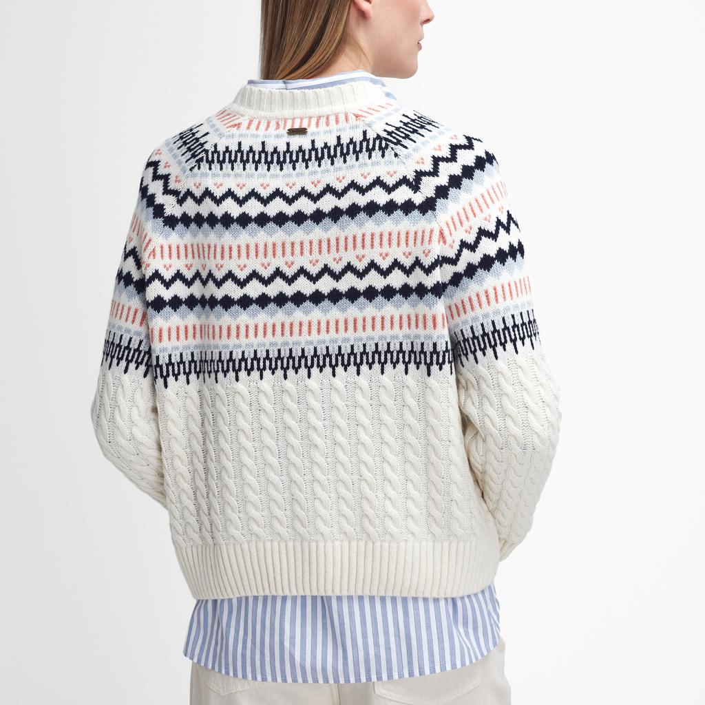 Barbour Marnie Cotton-Blend Knit Jumper