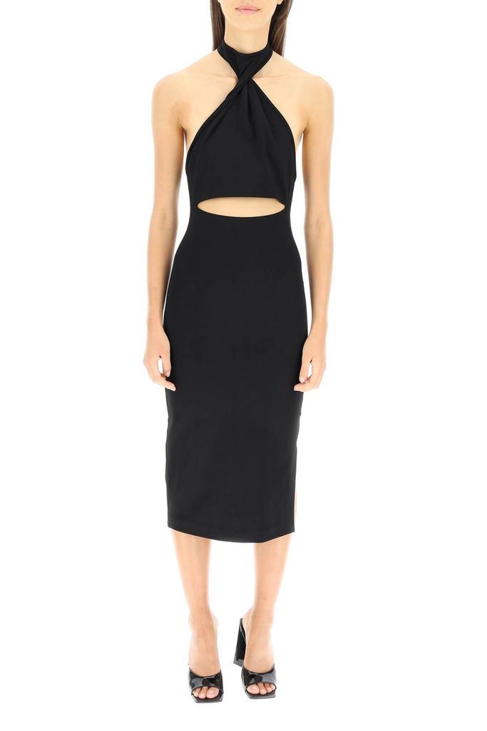 GAUGE81 'abile' compact knit midi dress