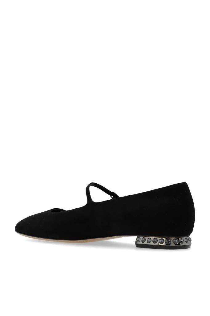 CASADEI Leather shoes `Camoscio` 5