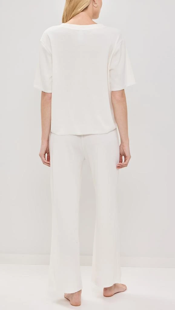 Ralph Lauren Waffle Knit Pajama Set 2