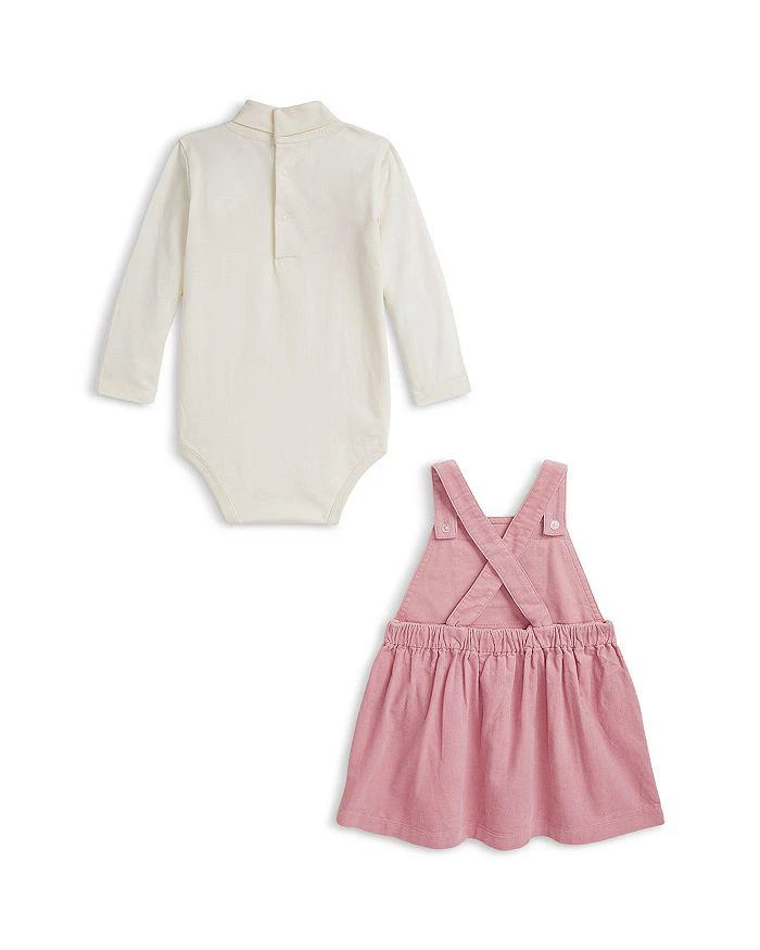 Ralph Lauren Polo Girls' Cotton Bodysuit & Corduroy Dress Set - Baby 2