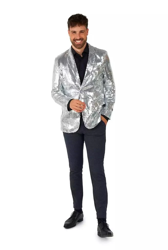 Suitmeister Men's Shiny Party Blazer - Sequins USA 4