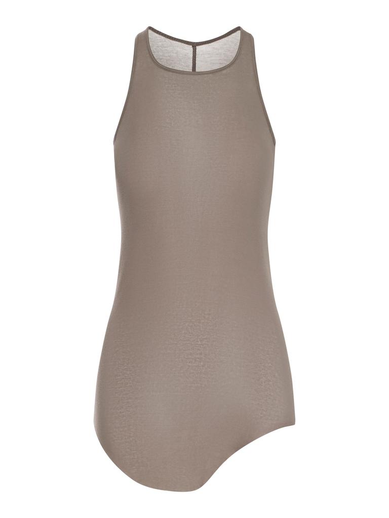 Rick Owens COTTON TOP WITH ASYMMETRIC HEM
