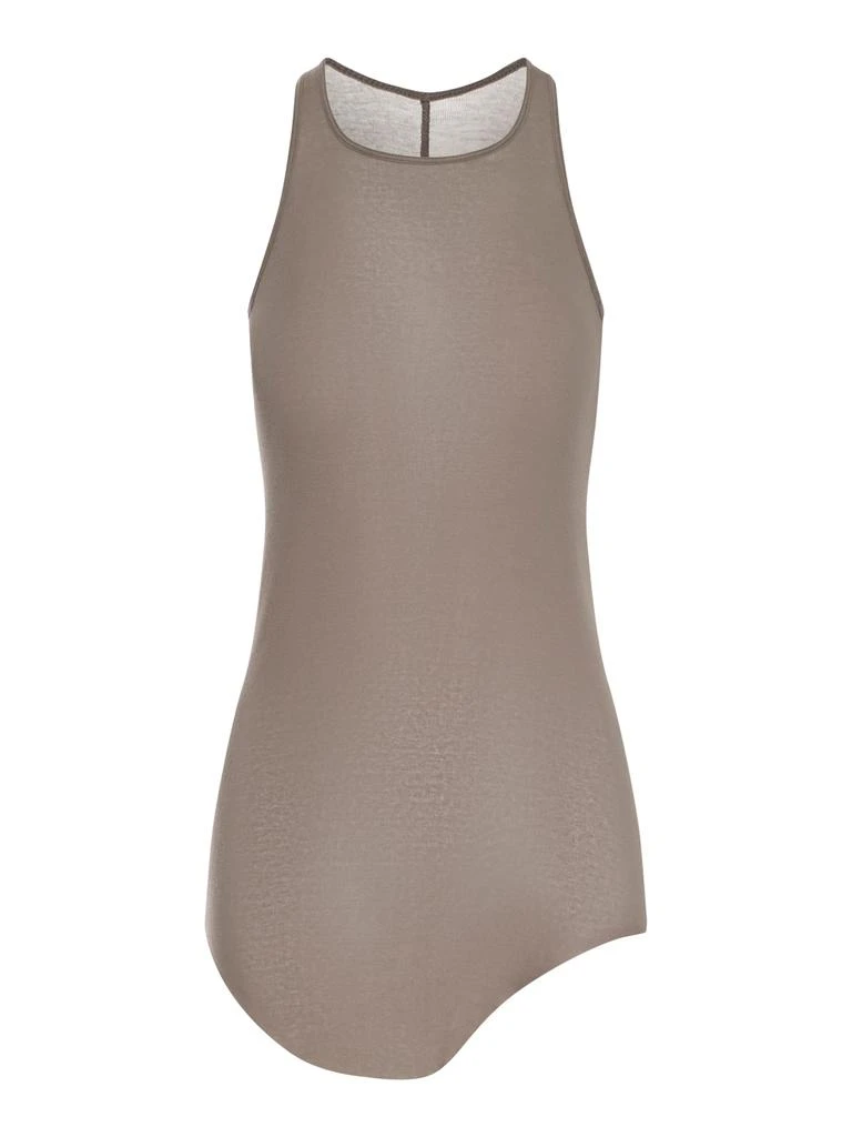 Rick Owens COTTON TOP WITH ASYMMETRIC HEM 1