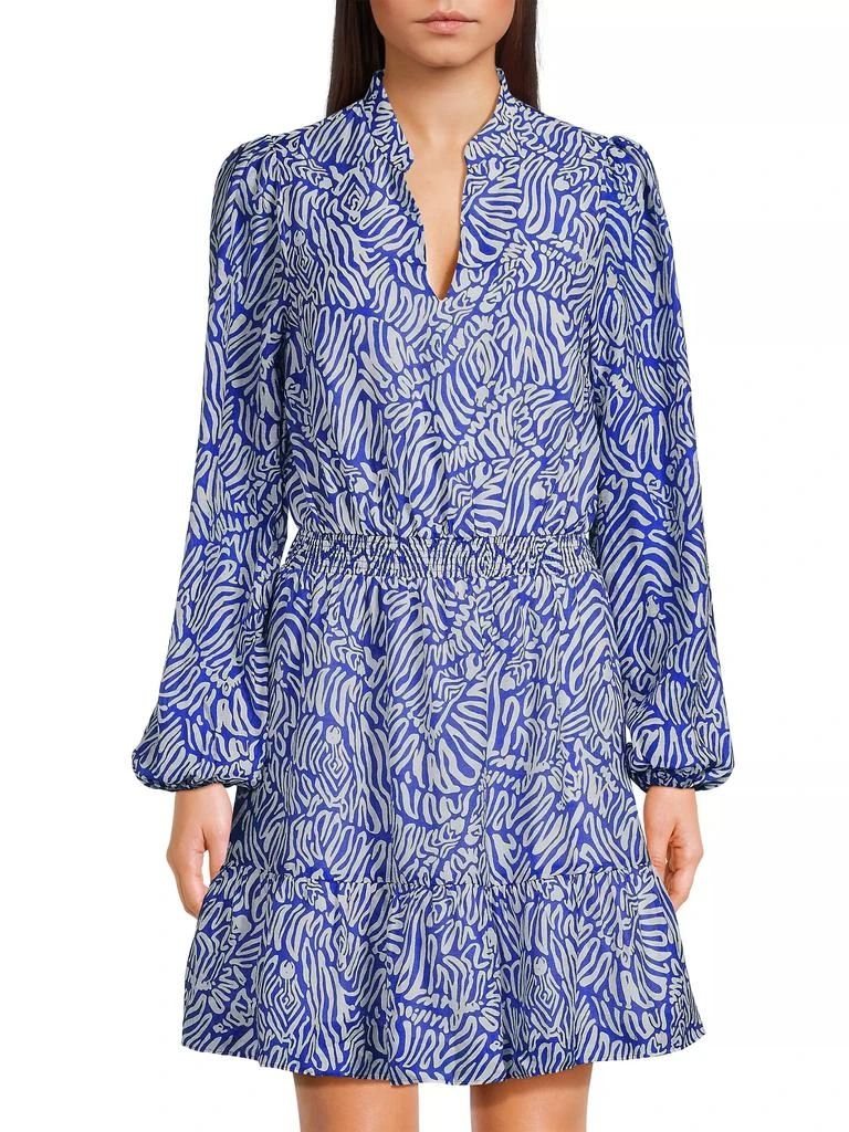 Lilly Pulitzer Axton Split-Neck Dress 3