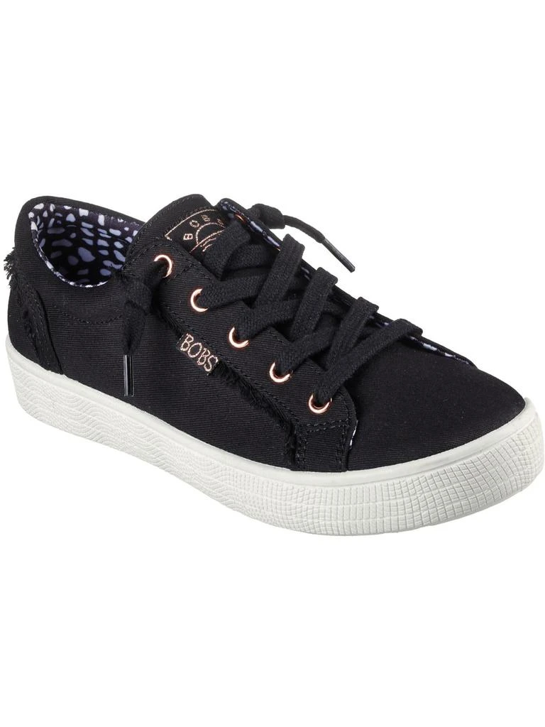 BOBS From Skechers Bobs B Extra Cute - 2CUTE4U Womens Canvas Low Top Casual and Fashion Sneakers 6