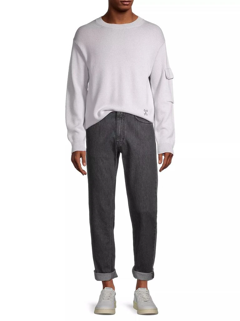 Closed Wool & Cotton-Blend Crewneck Sweater 2