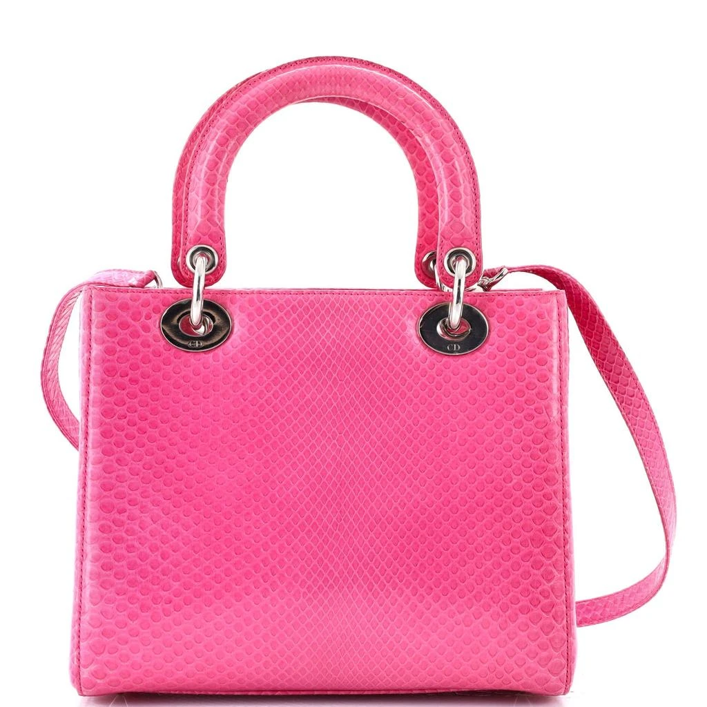 Dior Lady Dior Bag Python Medium 2