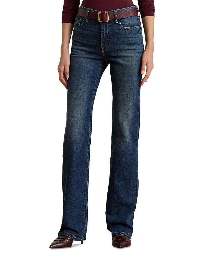 Ralph Lauren High Rise Straight Jeans