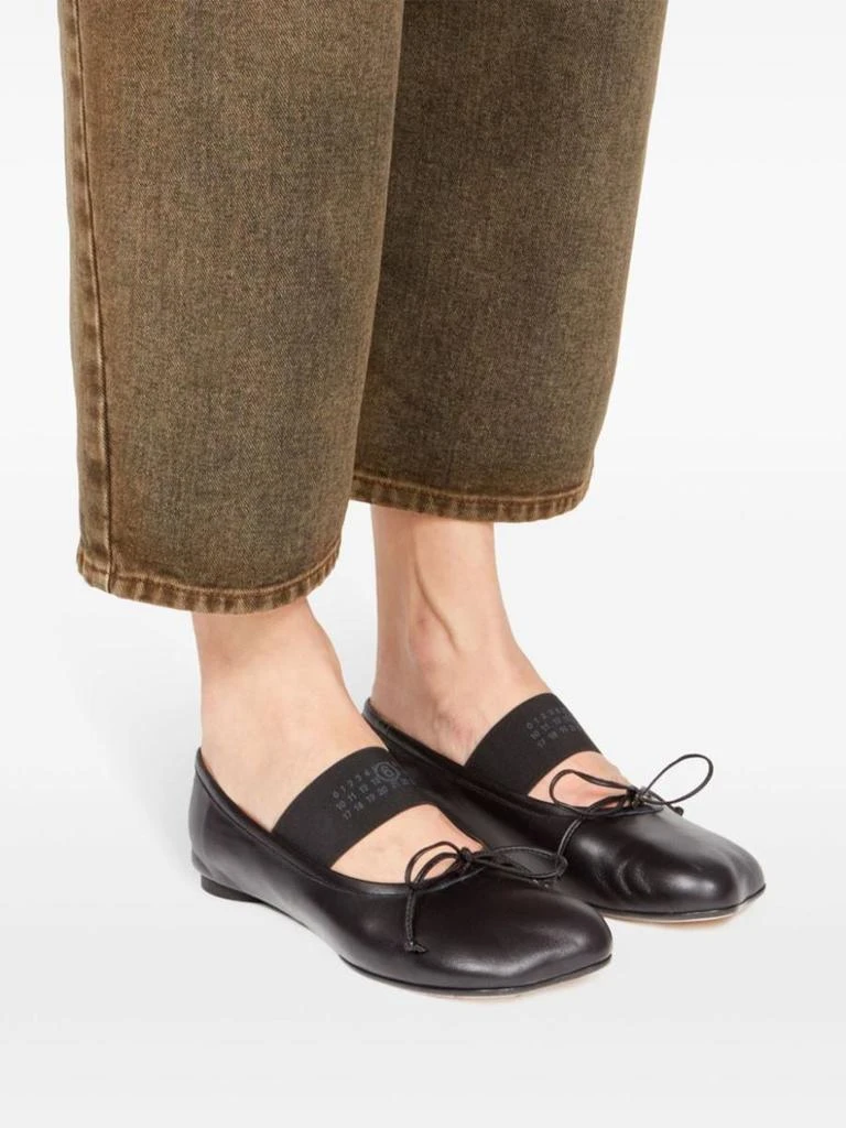 MM6 Mm6 Maison Margiela Anatomic Ballet Flats 2