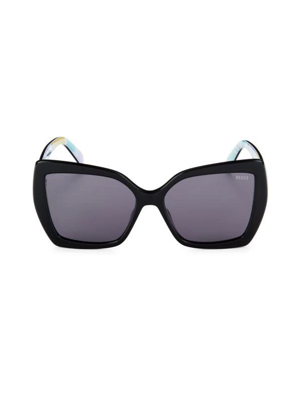 EMILIO PUCCI 58MM Geometric Sunglasses 1