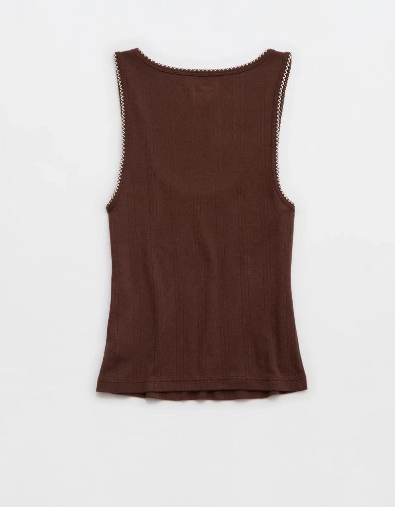 Aerie Aerie Off-Duty Pointelle Tank Top 4