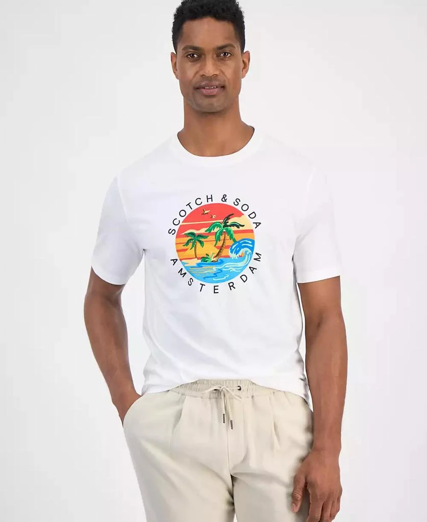 Scotch & Soda Men's Regular-Fit Graphic T-Shirt 1