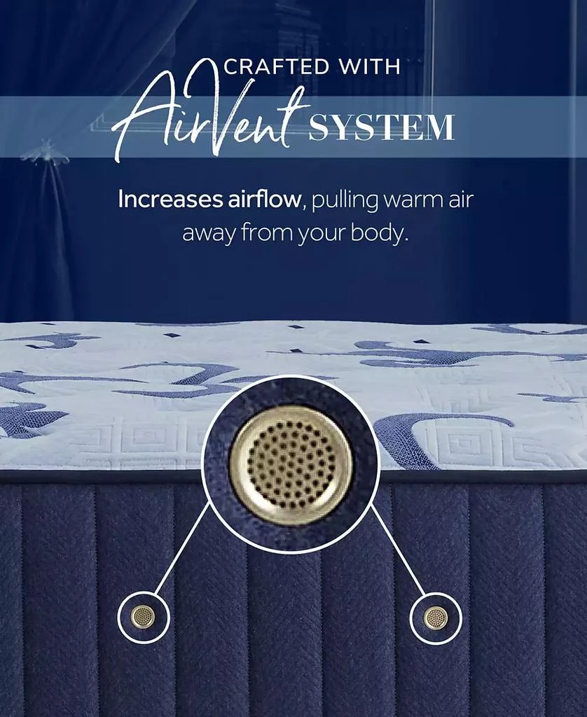 Stearns 
Foster Estate 15" Firm Euro Pillowtop Innerspring Luxury Mattress Collection 6