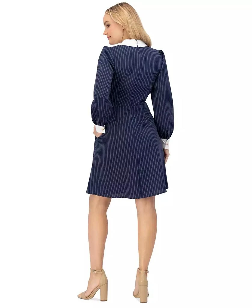 Eliza J Women's Twist-Front Cascade Shirt Dress 3