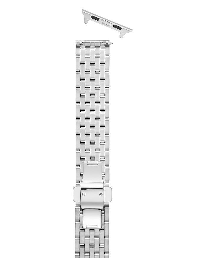 MICHELE Stainless Diamond Bracelet Band for Apple Watch®, 38/40/41mm and 42/44/45/49mm