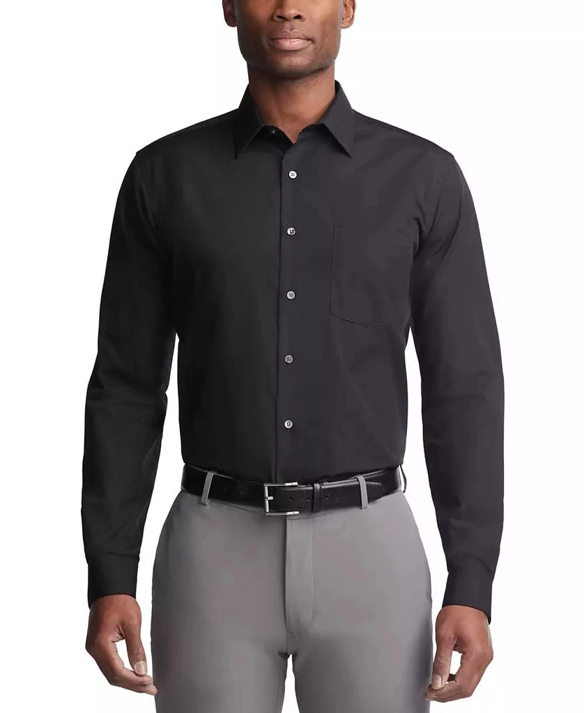 Van Heusen Men's Classic-Fit Point Collar Poplin Dress Shirt 2