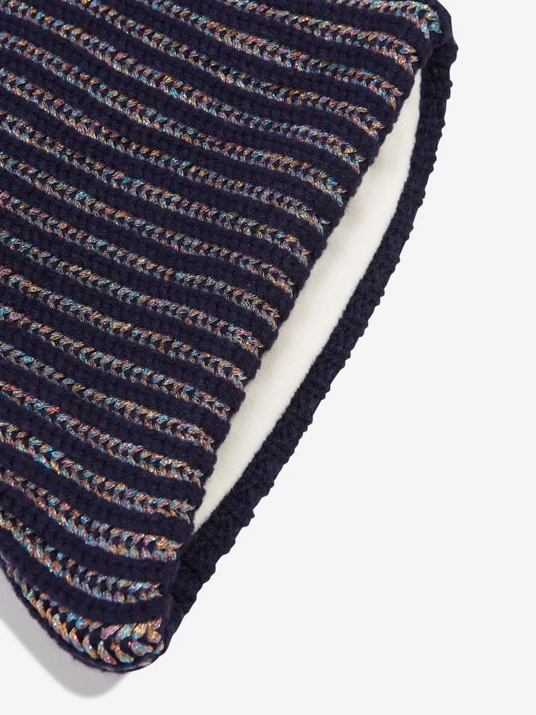 Billieblush Billieblush Girls Hearts Snood in Navy 4