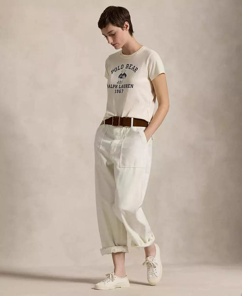 Ralph Lauren Women's Polo Bear Cotton Jersey Tee 4