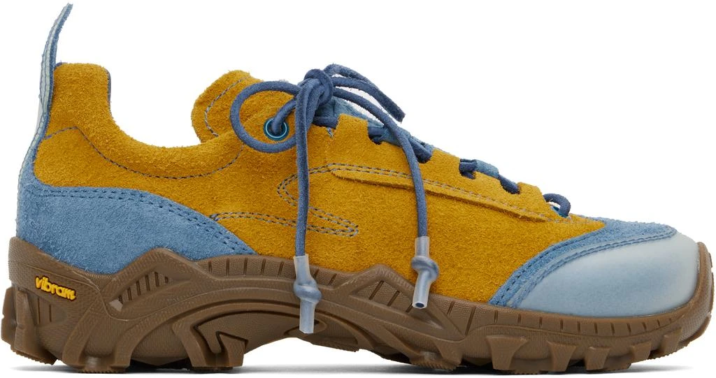 Our Legacy Blue & Tan Gabe Sneakers 1