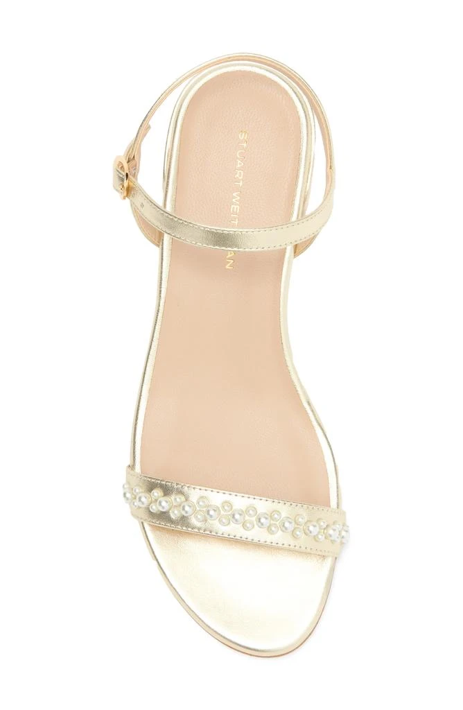 Stuart Weitzman Dancer Demipearl Sandal 5