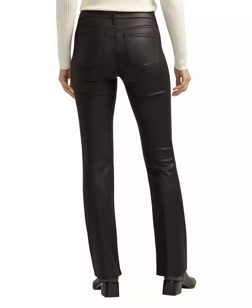 Silver Jeans Co. Women's Suki Mid Rise Curvy Fit Slim Bootcut Pants 3