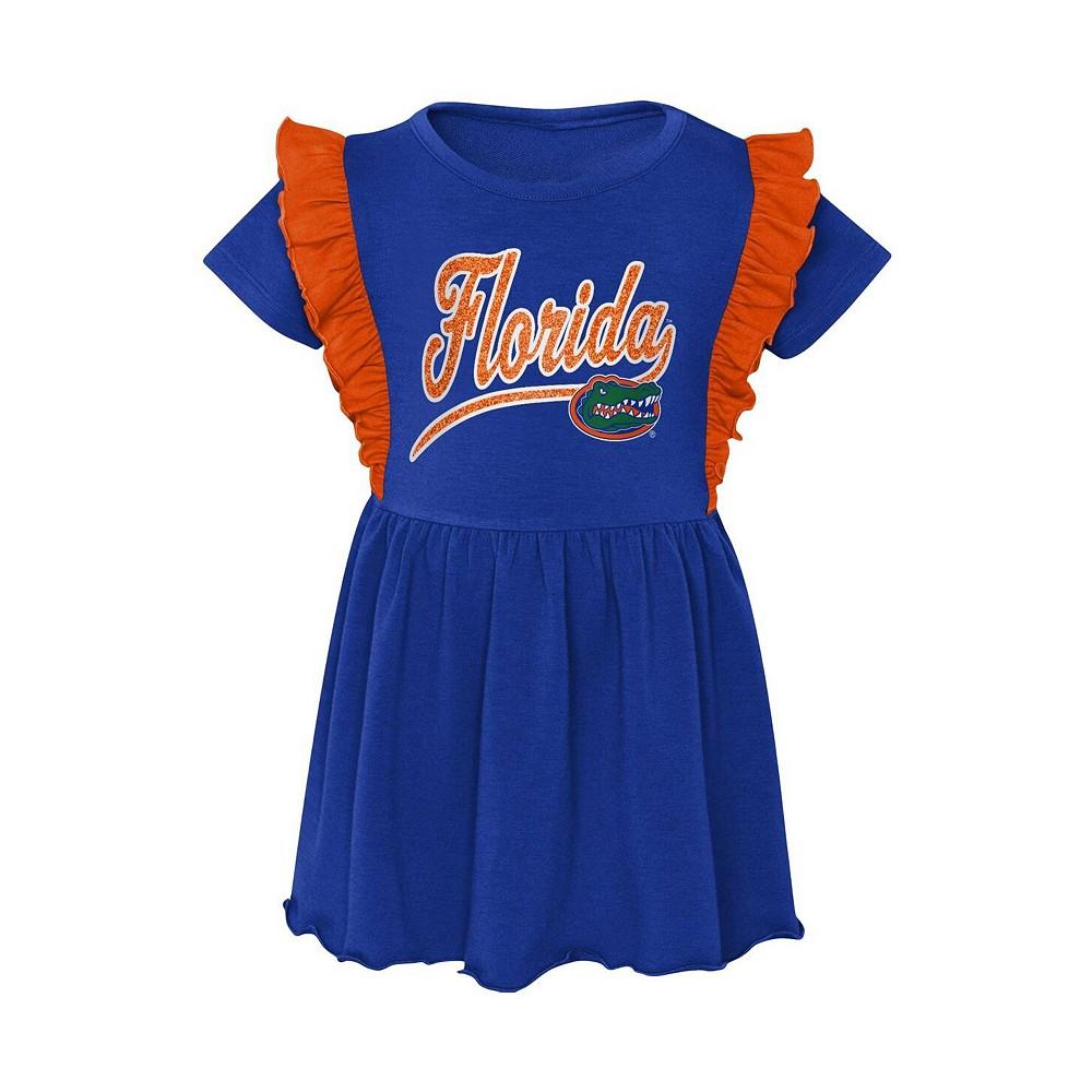 Outerstuff Girls Toddler Royal Florida Gators Too Cute Tri-Blend Dress