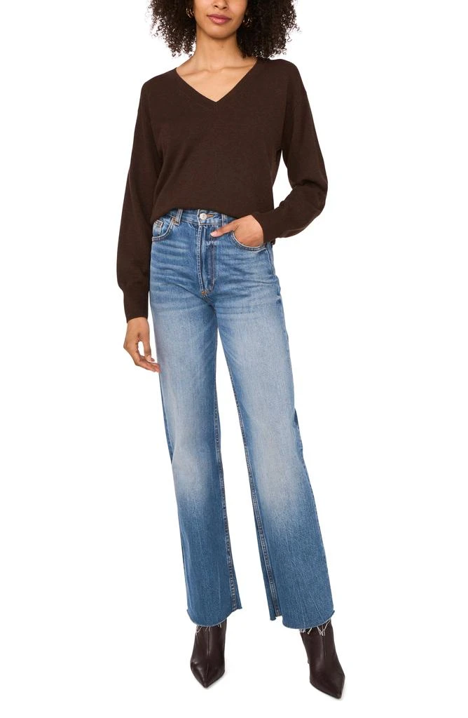 Vince Camuto Long Sleeve V-Neck Sweater 3