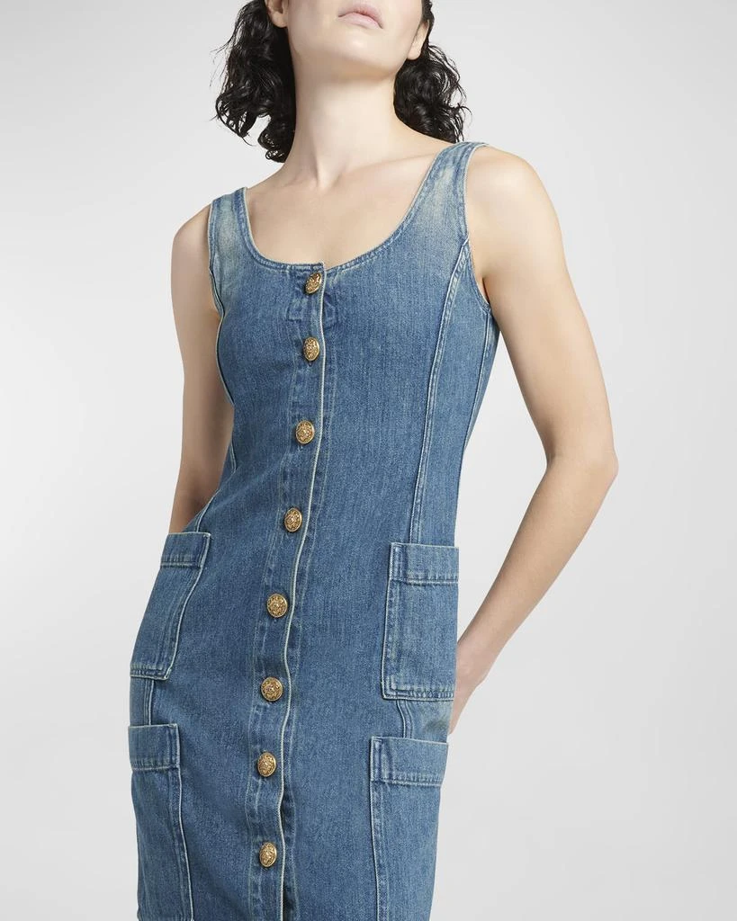 Golden Goose Journey Button-Front Denim Midi Dress - Dresses & Skirts - Free Shipping - BeyondStyle Golden Goose Journey Button-Front Denim Midi Dress - Dresses & Skirts - Free Shipping - BeyondStyle