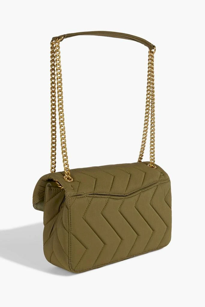 Sandro Quilted shell shoulder bag 3