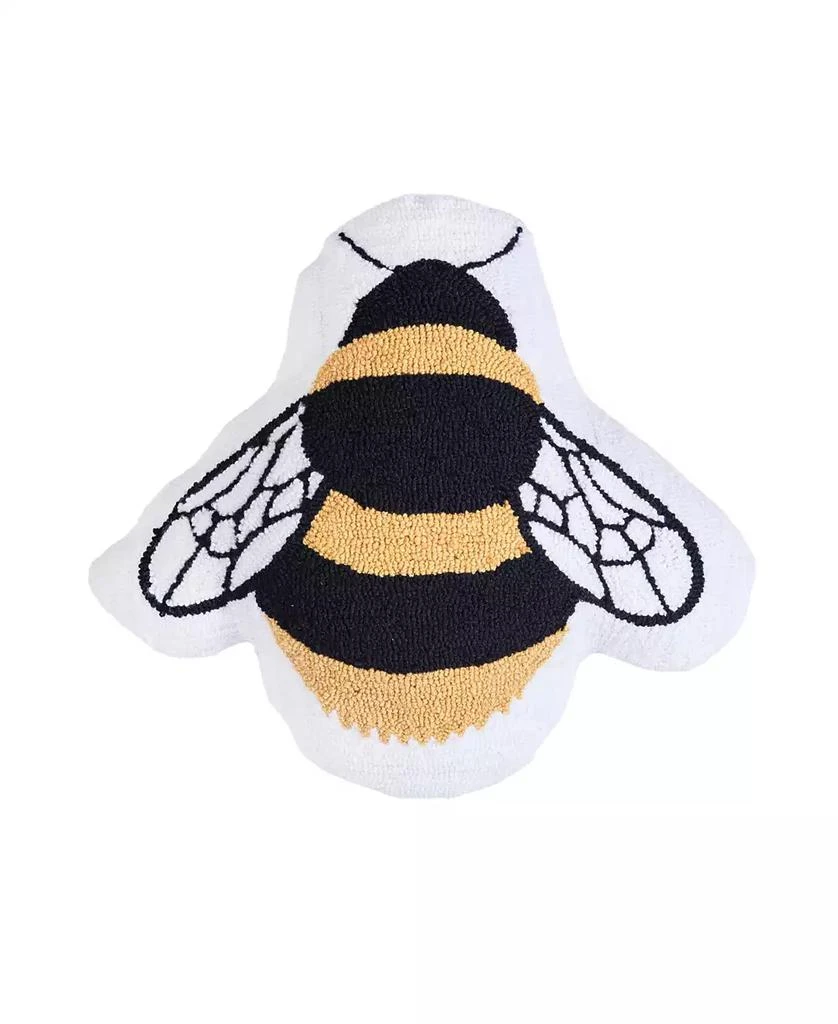 C&F Home Bumble Bee Hooked Shaped Throw Pillow