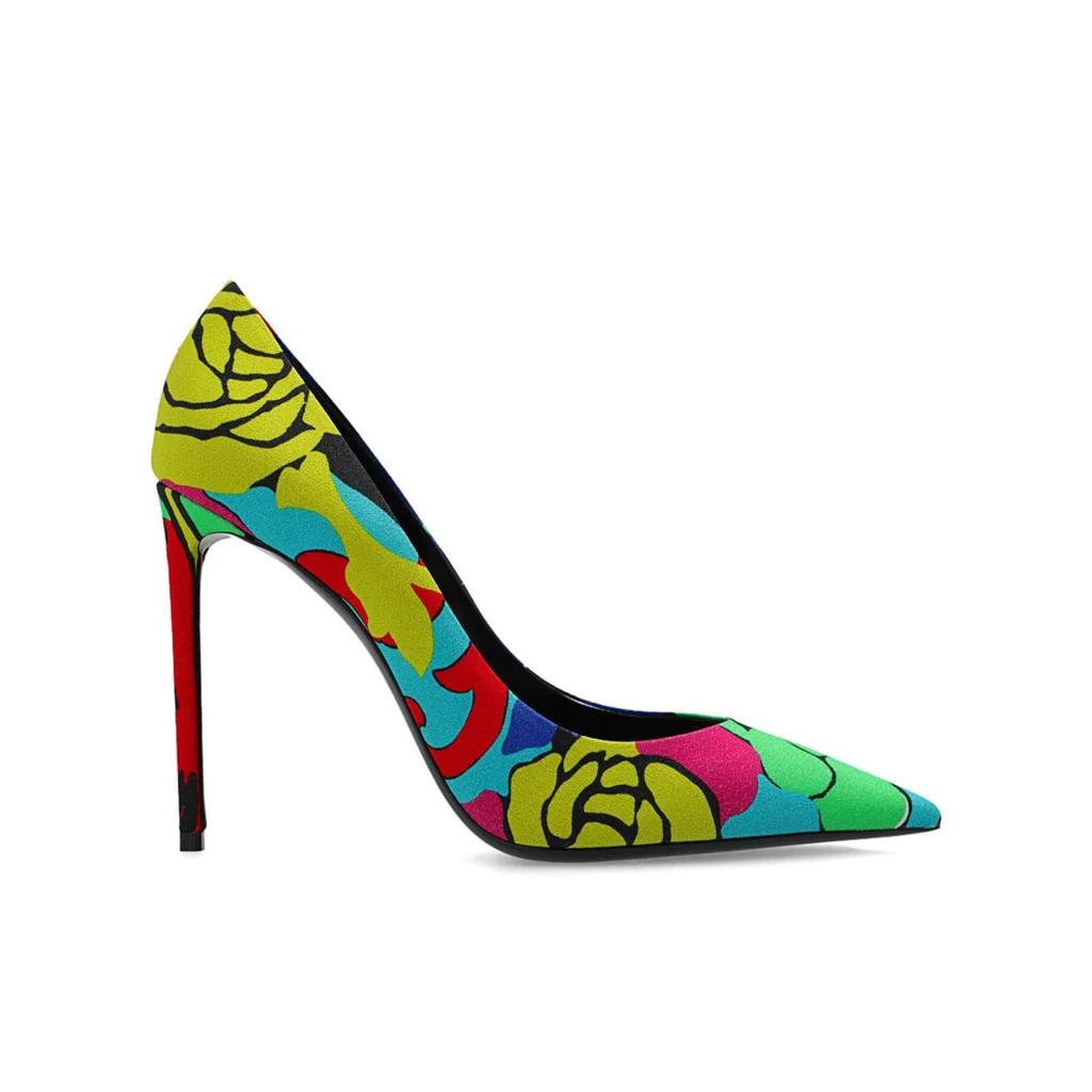 Yves Saint Laurent Saint Laurent Zoe 105 Leather Pumps - Women 1