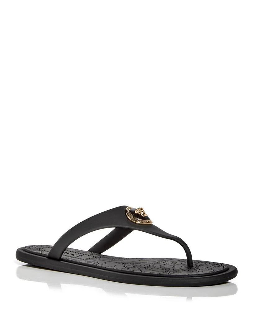 Versace Women's Alia Medusa Thong Sandals 1