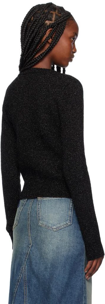 Ganni Black Sparkle Cardigan 3